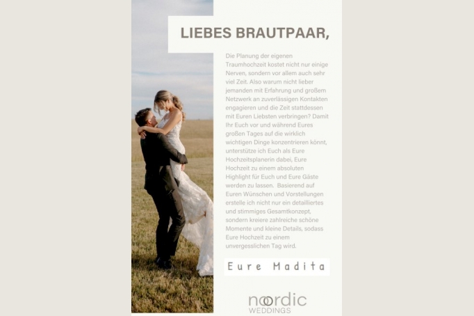 Hochzeitsplaner für den Norden